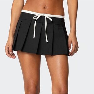 Active USA Black Skirt with Drawstring